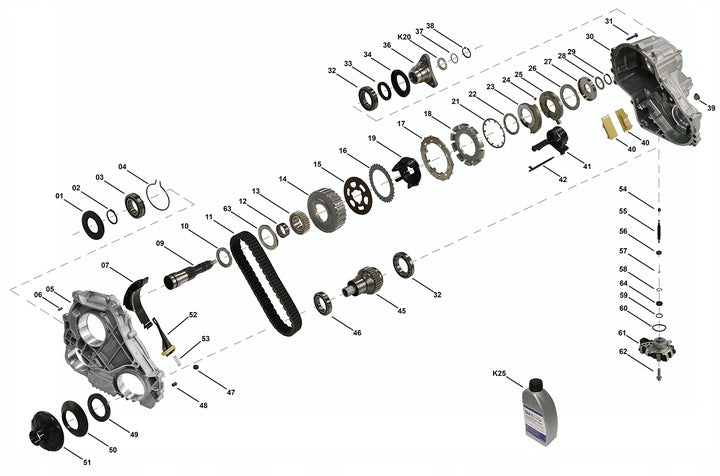 Запчасти пластиковые раздатки atc13 bmw x5 g05 xdrive ATC13-1
